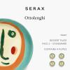 imageWhite Serving Plate with Face  Feast tableware by Ottolenghi  Serving Tray Dish Set for 1  Stoneware Microwave Safe Plates  Dinnerware Sets for Home PartyBlue with face