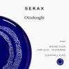imageWhite Serving Plate with Face  Feast tableware by Ottolenghi  Serving Tray Dish Set for 1  Stoneware Microwave Safe Plates  Dinnerware Sets for Home PartyDark blue  white dots
