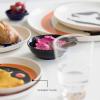 imageWhite Serving Plate with Face  Feast tableware by Ottolenghi  Serving Tray Dish Set for 1  Stoneware Microwave Safe Plates  Dinnerware Sets for Home PartyWhite with face