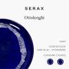 imageWhite Serving Plate with Face  Feast tableware by Ottolenghi  Serving Tray Dish Set for 1  Stoneware Microwave Safe Plates  Dinnerware Sets for Home PartyDark blue  white stripes