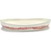 imageBlue Serving Plate with White Bottom  Feast tableware by Ottolenghi  Serving Tray Dish Set for 1  Stoneware Microwave Safe Plates  Dinnerware Sets for Home PartyDinner Plate White Red