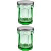imageMedium Jar with Lid  Fish ampamp Fish glassware by Paola Navone  Green Jar with Lid  Kitchen Storage Accessories