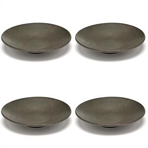 imageSaucers  Inku Tableware van Sergio Herman  Coffee Cup Coasters Set of 4 in White  Kitchen Essentials for Home Decor and Coffee Bar  Cappuccino Cups Espresso Cups and Tea MugsGreen